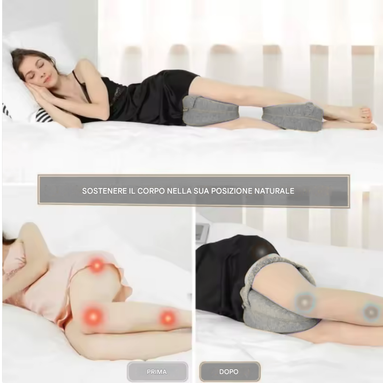 Cuscino Ortopedico per le Gambe