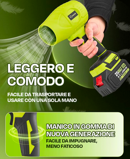 Soffiatore di foglie senza filo